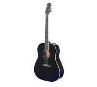 Stagg Slope Shoulder Dreadnought Guitar - Lefthanded - Black