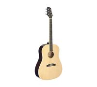 Stagg Slope Shoulder Dreadnought Guitar - Natural Colour