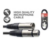 Stagg Smc Xlr Microphone Cable (3m/10ft, Black) - Smc3