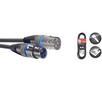 Stagg SMC10 BL 10 m XLR Male to Female Microphone Cable with Blue Ring