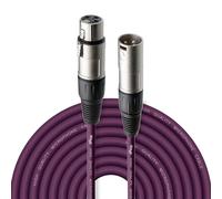 Stagg SMC10 CPP 10 m XLR to XLR Microphone Cable - Purple
