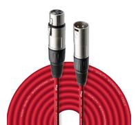 Stagg SMC10 CRD 10 m XLR to XLR Microphone Cable - Red