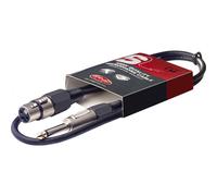 Stagg SMC1XP 1m 3 Pin 1x XLR Female/1x 6.3 mm Mono Jack Plug Microphon