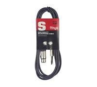 Stagg SMC3XP 3m XLR to Jack Cable - Black