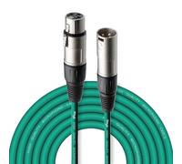 Stagg SMC6 CGR 6 m XLR to XLR Microphone Cable - Green