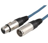 Stagg - SMC6CBL - 3 Pin Xlr Male To Female Microphone Lead, 6m Blue
