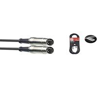 Stagg SMD1 1 m 5 Pin DIN Male Connector Midi Cable