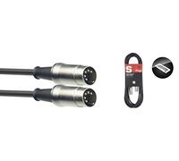 Stagg SMD10 SMD10 S-Series Metal MIDI Cable - 10M