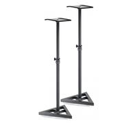 Stagg SMOS-10 Flat Pack DJ Monitor Hi-Fi Surround Sound Speaker Stand Package (Pair)