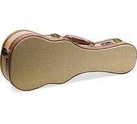 Stagg Soprano Ukulele Deluxe Case - Gold Tweed