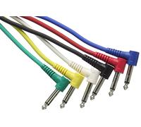 Stagg SPC030L E 30cm S Series Mono Patch Cables (Set of 6)