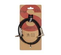 Stagg SPC090L DL 3FT Right Angle Jack to Right Angle Jack Patch Cable