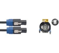 Stagg Speaker Cable with Neutrik SpeakON Connections 10m