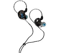 Stagg Professional Quad Driver In Ear Monitors, High Resolution, Sound Isolating, Black
