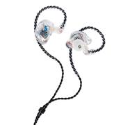 Stagg Professional Quad Driver In Ear Monitors, High Resolution, Sound Isolating, Transparent