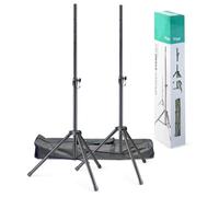 Stagg SPSQ10 Adjustable Speaker Stand Set With Carry Bag Pair PA DJ Stage Studio