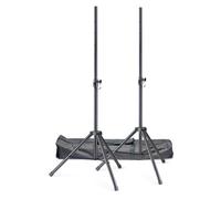Stagg SPSQ10 Set Pair of Steel Speaker Stands with Bag (NEW)