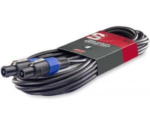 Stagg SSP10SS15 S-Series Speaker Cable with Plastic Connectors - 33ft.