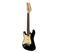 Stagg Standard Serie-S 30 Electric Guitar Black 3/4 Lefthand