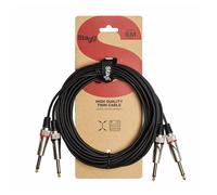 Stagg STC6P 6 m 2x Jack Twin Cable