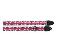 Stagg STE FLAG UK Leather Union Jack Guitar Strap