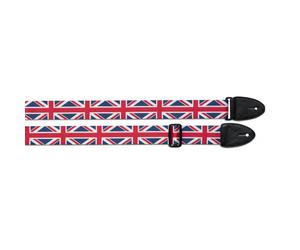 Stagg STE FLAG UK Leather Union Jack Guitar Strap