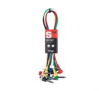 Stagg Stereo Jack Patch Cable 6 Pack