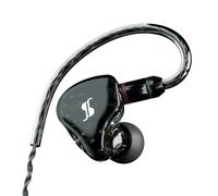 Stagg Superior In-Ear Stage Monitors with Premium Hybrid Transducers, Black