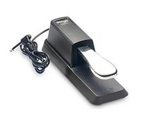 Stagg SUSPED 10 Universal Sustain Pedal for Keyboards, Digital Pianos, Synthesizers, MIDI with Polarity Switch
