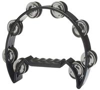 Stagg TAB-2 BK Half Moon Tambourine with 16 Jingles - Black