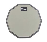 Stagg Music Desktop Practice Pad TD-08R - Ten-Sided Silent Stick Practice - 8"