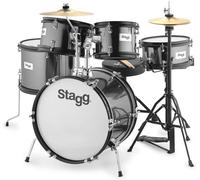 Stagg Tim Jr 5/16B Black Junior Drum Set