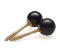 Stagg Traditional Fibre Maracas Black