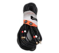 Stagg Twin RCA Phono Plugs to Twin RCA Phono Plugs Audio Lead Cable 1m,3m,6m,10m
