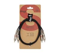 Stagg Music Twin RCA to RCA Cable (m/m) 1 (3')