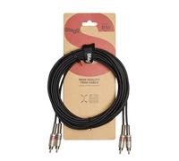 Stagg Twin RCA Phono to Phono Cable 6m