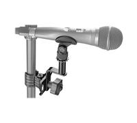 Stagg Universal Microphone Holder with Clamp (SCL-MIA), Reinforced Screw-In Clam