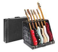 Stagg Music Multi Guitar Stand - Portable Briefcase-Style, Holds 6 Electric Guitars or 3 Acoustics