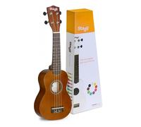 Stagg US-NAT Natural Colour Soprano Ukulele With Bag