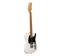 Stagg Vint Serie-T Plus Electric Guitar White Black