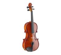 Stagg Full Size 4/4 Acoustic Solid Wood Violin Set for Beginners, Students, Professionals & Adults, Included Bow and Softcase