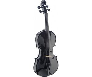 Stagg VN 4/4 TBK Violin with Soft Case (Black)