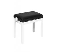 STAGG WHITE BENCH MAT+BK VINYLTOP