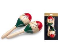 Stagg Wood Maracas Oval 26cm Mexican
