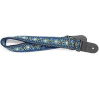 Stagg Woven Guitar Strap - Blue Jimi