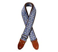 Stagg Woven Nylon Tiare Strap Blue