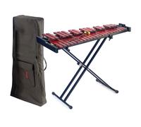 Stagg XYLO-SET 37 HG 37 Note Xylophone with Stand and Bag - Brown