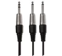 Stagg YC-0,1/1PS2PH 10 cm 1 x Male Stereo/2 x Male Mono Phone Plug Adaptor Cable