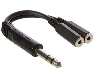 Stagg YC-01/1PS2JFH Twin F Small Mono to Large Stereo Jack Y Cable