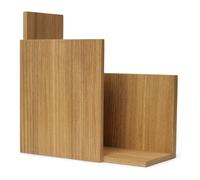 Ferm Living Stagger shelf square Oiled Oak